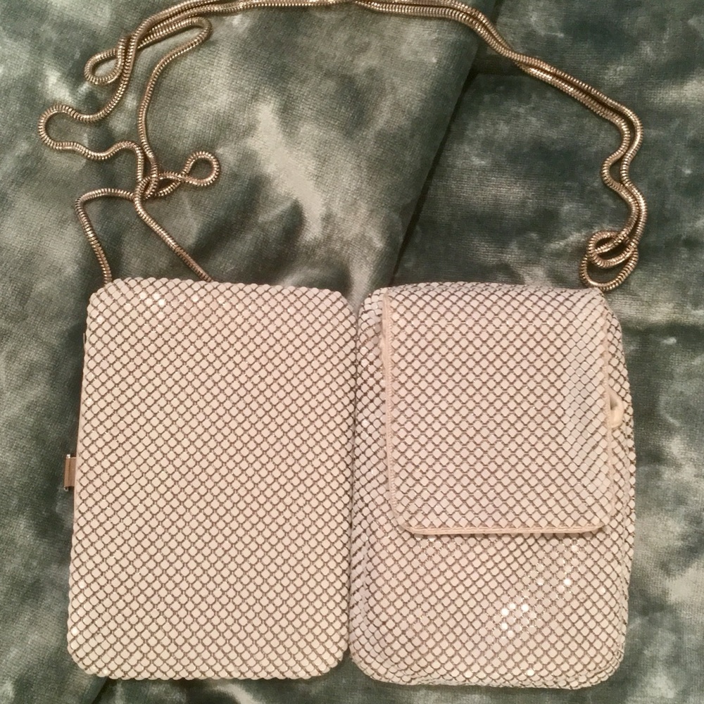 Whiting & Davis phone and wallet bag